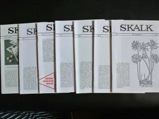 skalk nr. 1-6 + særnummer 2001 , emne: historie og
