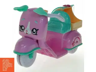 Legetøjs Scooter og Hvalpe Figur fra Moose (str. 26x15 cm)