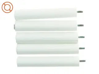 Hvide senge metalben (str. 23 x 4 cm)