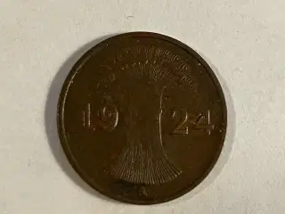 1 Pfennig Germany 1924