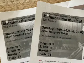 Billetter til Matador Musical Holstebro