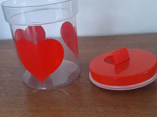 Flor stor retro dåse