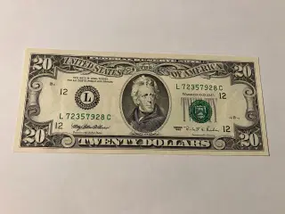 20 Dollars USA 1995