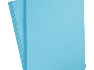 Karton, A4, ark 210x297 mm, 220 g, lyseblå, 10stk./ 1 pk.