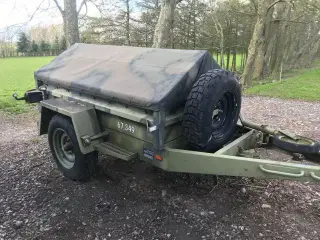 HMK 1Tons militær trailer til TRAKTOR