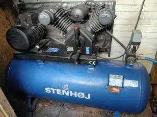 Stenhøj Kompressor 5,5 Hk - Årg 2005