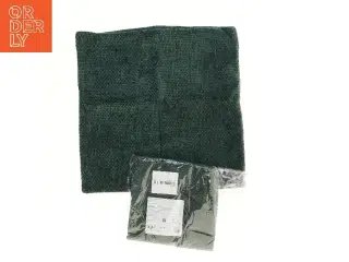 Grønt pudesæt (str. 45,5x45,5 cm)