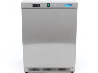 Køleskab rustfrit stål – 200 liter