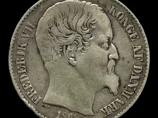 Dansk Vestindien 20 Cents 1862