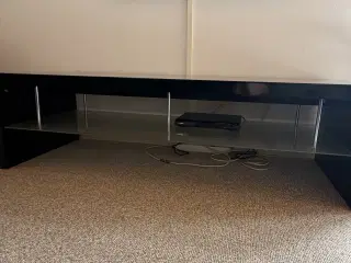 TV bord i sort højglans 