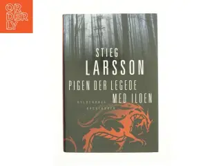 Pigen der legede med ilden af Stieg Larsson (Bog)