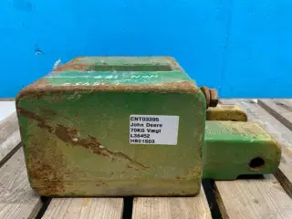 John Deere 3040 Vægtklodt 70kg L38452