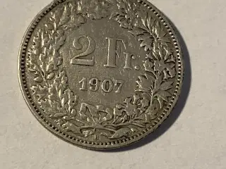 2 Francs Switzerland 1907