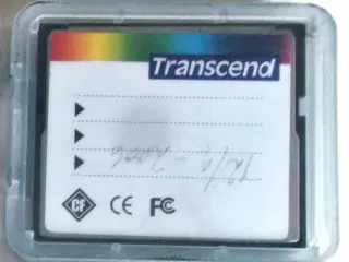 Transcend 64Mbyte TS64MFLASHCP Compact Flash Card