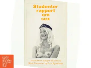 Studenterrapport om sex af Brtitt Arenander og Lars Björkman (bog)