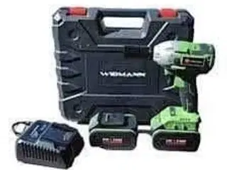 Widmann slagnøgle 24v 4 Ah med 2 batterier og lader