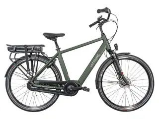 Lindebjerg 28'' Elcykel Center LUX H - Mat Grøn