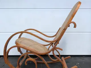 Smuk Vintage gyngestol med fransk flet