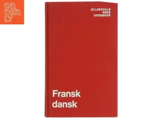 Fransk-dansk Ordbog (Bog)