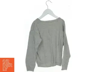 Grå sweatshirt med enhjørning design fra H&M (str. 110)