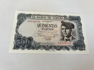 500 Pesetas 1971 Spain