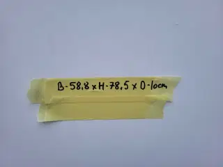 Skunk / inspektionslem. Hvid