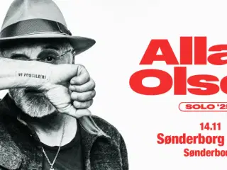 Allan Olsen Sønderborg teater 14.11 - 2 stk