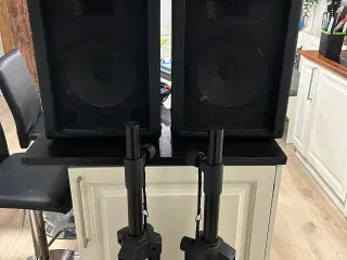 Højtaler PA.  Begynder sæt 