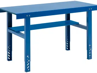 PreWo værkstedsbord m/stålbordplade 75-95×70×200cm