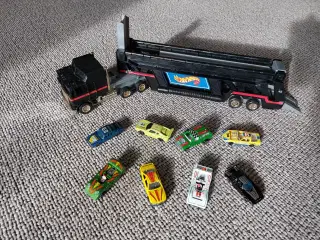 Autotransporter med racerbiler
