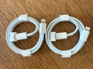 2 stk USB C - Lightning 1M original