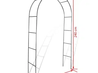 Rosenbue 2 stk. til klatreplanter
