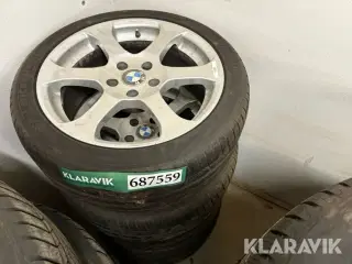 Dæk på alufælge Michelin - 4 stk