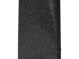 Elegante sorte papirposer med klodsbund - 8 stk.