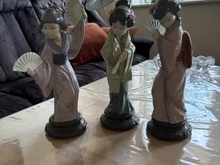 3 porcelænsfigur 