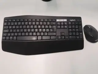 Logitech trådløs keyboard & mus
