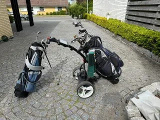 Motocaddy M1 Sort Elektrisk golfvogn og Bag