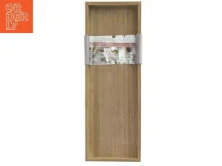 Træbakke (str. 40x14 cm)
