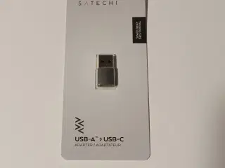 Satechi USB-A 2.0 til USB-C 3.1 - Aluminium - Grå