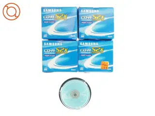 40 stk Samsung CD-R 52X og 1 stk TDK CD-R 80