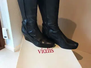 Vintage Læderstøvler