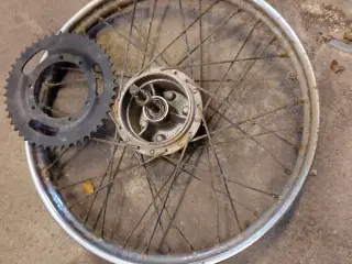 Puch maxi 2 gear/fodbremse, baghjul