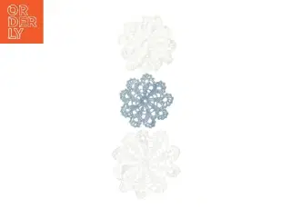 Hæklede borddug (str. Ø 14-18 cm)