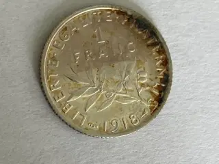 1 Franc France 1918