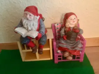 Julemand og hans kone.