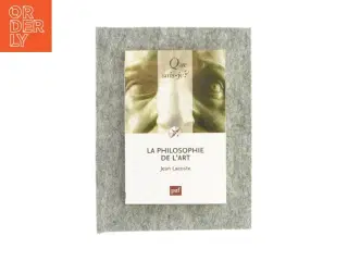 La philosophie de l&#39;art (bog).