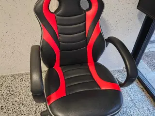 Gamerstol med led lys