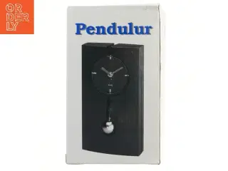 Kvarts pendulur ur (str. 18,5x10 cm)