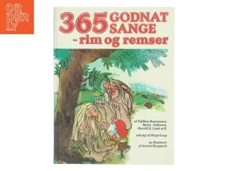 365 Godnatsange - rim og remser af Halfdan Rasmussen (Bog)