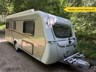 2023 - Eriba FEELING 470   Dejlig vogn med enkelsenge med lameludtræk fra Hinshøj Caravan A/S